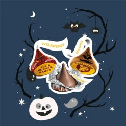Hershey's Kisses Milk Chocolates With Harry Potter® Foils: 9.5-Ounce Bag -Sweet Candy Planet hersheys kisses milk chocolates harry potter foils 9 5 ounce bag 1