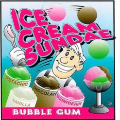 Ice Cream Sundae 1-Inch Gumballs: 850-Piece Case -Sweet Candy Planet ice cream sundae 1 inch gumballs 850 piece case candy warehouse 3