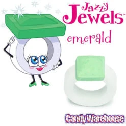 Jazzy Jewels Candy Rings: 30-Piece Jar -Sweet Candy Planet jazzy jewels candy rings 30 piece jar candy warehouse 6 065a1424 336a 4c73 87fb 7bc9e7356135