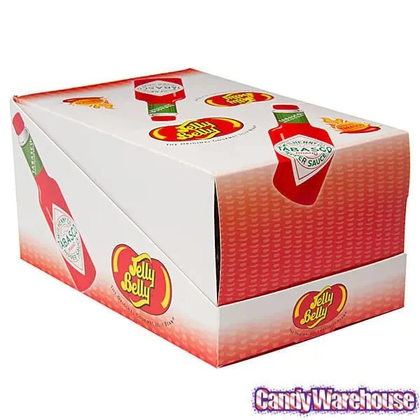 Jelly Belly Tabasco Jelly Beans Candy 1.5-Ounce Bottles: 24-Piece Display 2 Jelly Belly Tabasco Jelly Beans Candy 1.5-Ounce Bottles: 24-Piece Display - Image 2