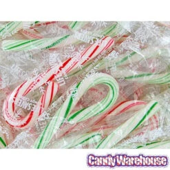 LifeSavers Wint-O-Green And Pep-O-Mint Mini Candy Canes: 40-Piece Box -Sweet Candy Planet lifesavers wint o green and pep o mint mini candy canes 40 piece box candy warehouse 4