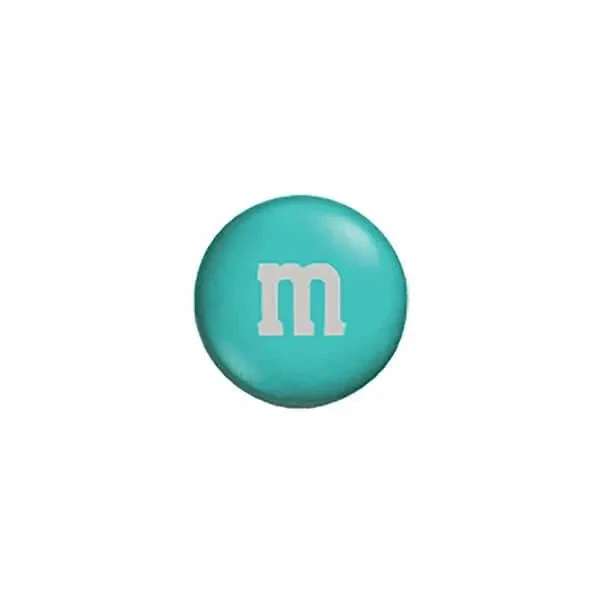 M&M's Milk Chocolate Candy - Aqua: 2LB Bag 2 M&M's Milk Chocolate Candy - Aqua: 2LB Bag - Image 2