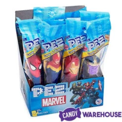 Marvel PEZ Candy Packs: 12-Piece Display -Sweet Candy Planet marvel pez candy packs 12 piece display candy warehouse 3 00bcad71 0de8 4db6 b804 341eb197d28f