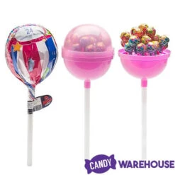 Mega Lollipops Giant Suckers: 6-Piece Display -Sweet Candy Planet mega lollipops giant suckers 6 piece display candy warehouse 6