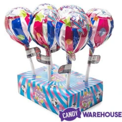 Mega Lollipops Giant Suckers: 6-Piece Display -Sweet Candy Planet mega lollipops giant suckers 6 piece display candy warehouse 7