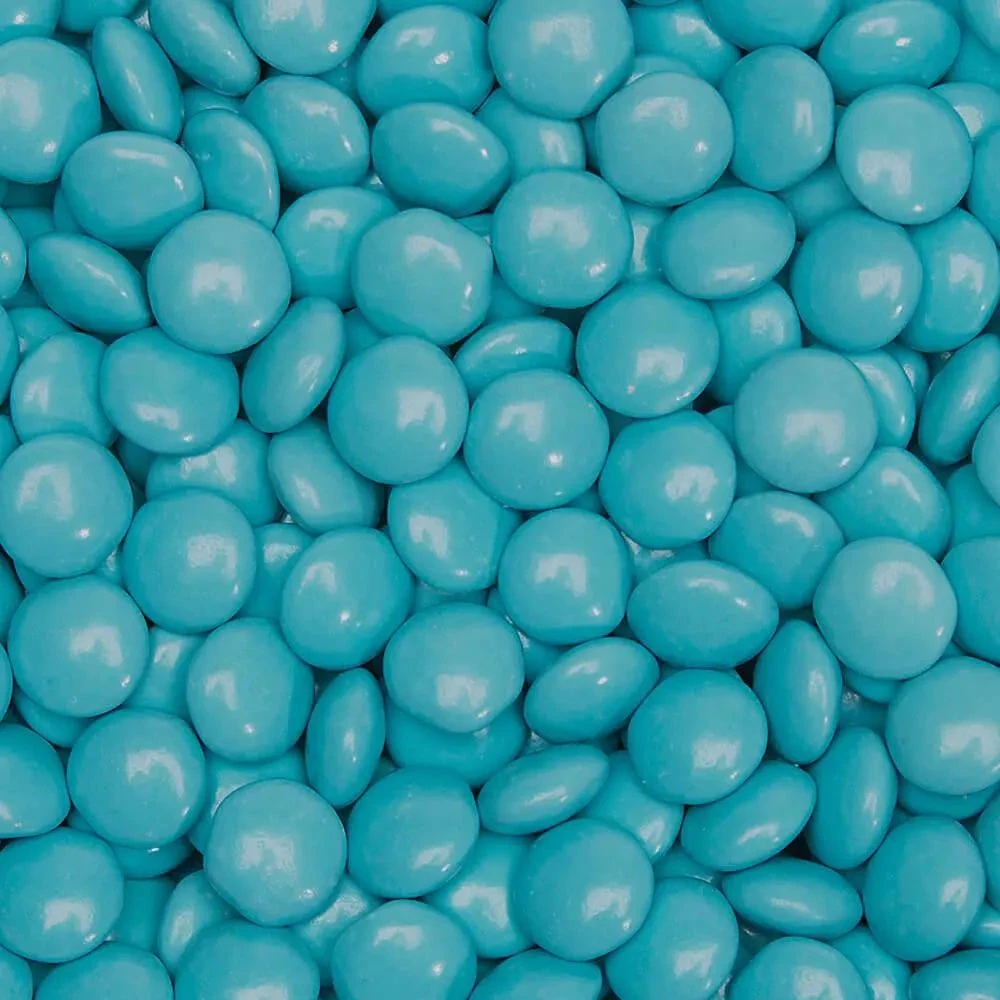 Milk Chocolate Gems - Powder Blue: 2LB Bag 1 Milk Chocolate Gems - Powder Blue: 2LB Bag
