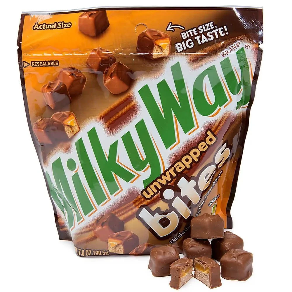 Milky Way Bites Candy: 7-Ounce Bag 1 Milky Way Bites Candy: 7-Ounce Bag