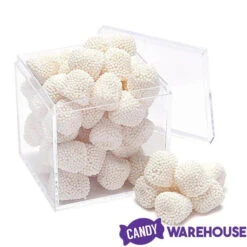 Mini Acrylic Favor Boxes - 5-Ounce Cube With Lid: 12-Piece Set -Sweet Candy Planet mini acrylic favor boxes 5 ounce cube with lid 12 piece set candy warehouse 5