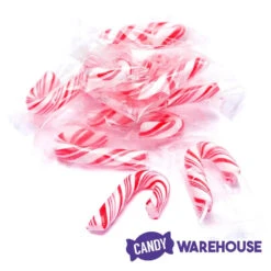 Mini Candy Canes - Red And White: 45-Piece Jar 12 Mini Candy Canes - Red And White: 45-Piece Jar -Sweet Candy Planet mini candy canes red and white 45 piece jar candy warehouse 4