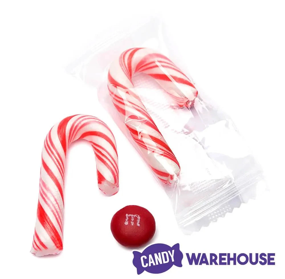 Mini Candy Canes - Red And White: 45-Piece Jar 7 Mini Candy Canes - Red And White: 45-Piece Jar - Image 7