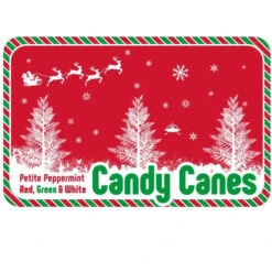 Mini Candy Canes - Red, Green, And White: 100-Piece Tub 12 Mini Candy Canes - Red, Green, And White: 100-Piece Tub -Sweet Candy Planet mini candy canes red green and white 100 piece tub candy warehouse 5