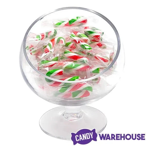 Mini Candy Canes - Red, Green, And White: 100-Piece Tub 7 Mini Candy Canes - Red, Green, And White: 100-Piece Tub - Image 7