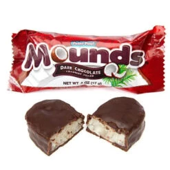 Mounds Snack Size Candy Bars: 18-Piece Bag