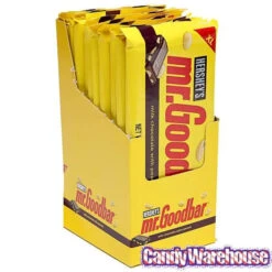 Mr. Goodbar Chocolate 4.4-Ounce Jumbo Candy Bars: 12-Piece Box -Sweet Candy Planet mr goodbar chocolate 4 4 ounce jumbo candy bars 12 piece box candy warehouse 3