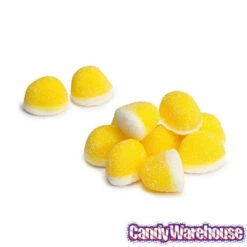 Petite Pufflettes Gummy Bites - Lemon: 16-Ounce Bag -Sweet Candy Planet petite pufflettes gummy bites lemon 16 ounce bag candy warehouse 5