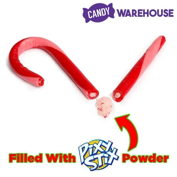Pixy Stix Candy Canes: 9-Piece Box 4 Pixy Stix Candy Canes: 9-Piece Box - Image 4