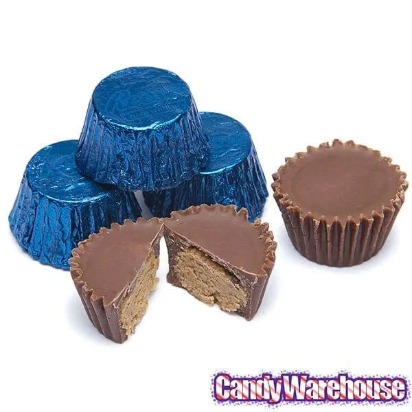 Reese's Peanut Butter Cups Miniatures - Dark Blue: 200-Piece Bag 3 Reese's Peanut Butter Cups Miniatures - Dark Blue: 200-Piece Bag - Image 3
