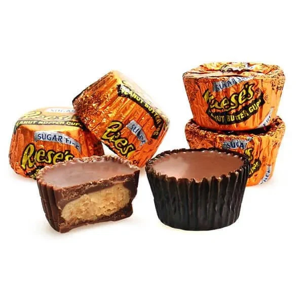 Reeses Sugar Free Mini Peanut Butter Cups: 120-Piece Box 1 Reeses Sugar Free Mini Peanut Butter Cups: 120-Piece Box