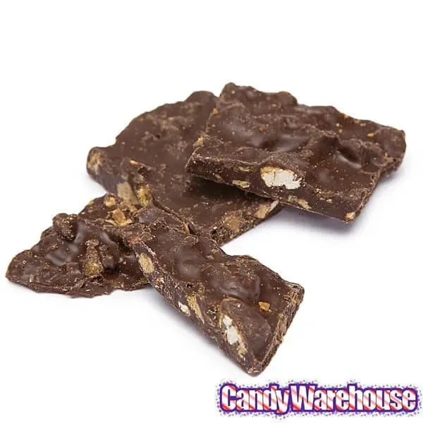 Roca Thins Buttercrunch Toffee Candy - Dark Chocolate: 5.3-Ounce Bag 2 Roca Thins Buttercrunch Toffee Candy - Dark Chocolate: 5.3-Ounce Bag - Image 2
