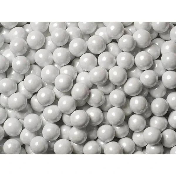 Sixlets Mini Milk Chocolate Balls - Pearl White: 2LB Bag 1 Sixlets Mini Milk Chocolate Balls - Pearl White: 2LB Bag
