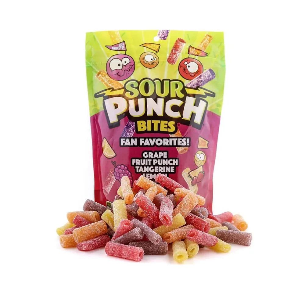 Sour Punch Bites Candy - Fan Favorites: 9-Ounce Bag 2 Sour Punch Bites Candy - Fan Favorites: 9-Ounce Bag - Image 2