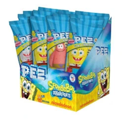 SpongeBob SquarePants PEZ Candy Packs: 12-Piece Display 5 SpongeBob SquarePants PEZ Candy Packs: 12-Piece Display -Sweet Candy Planet spongebob squarepants pez candy packs 12 piece display candy warehouse 3