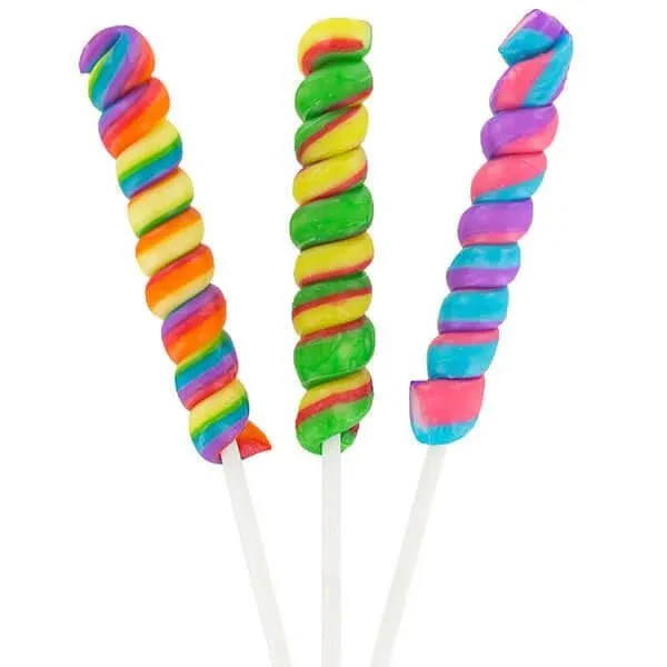Squire Boone Teeny Twirl Twister Lollipops: 48-Piece Box 1 Squire Boone Teeny Twirl Twister Lollipops: 48-Piece Box