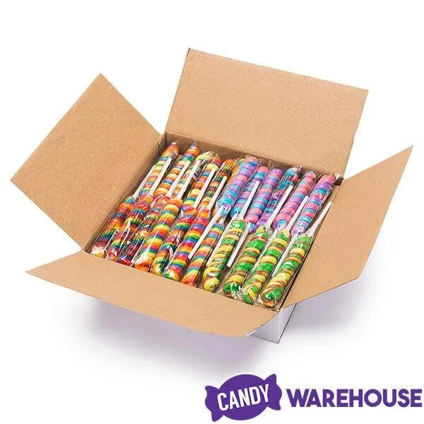 Squire Boone Teeny Twirl Twister Lollipops: 48-Piece Box 2 Squire Boone Teeny Twirl Twister Lollipops: 48-Piece Box - Image 2