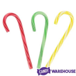 Starburst Candy Canes: 12-Piece Box -Sweet Candy Planet starburst candy canes 12 piece box candy warehouse 3