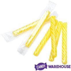 Sweet Spindles Mini Hard Candy Sticks - Banana: 50-Piece Jar -Sweet Candy Planet sweet spindles mini hard candy sticks banana 50 piece jar candy warehouse 3