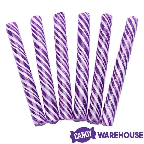 Sweet Spindles Mini Hard Candy Sticks - Grape: 50-Piece Jar 2 Sweet Spindles Mini Hard Candy Sticks - Grape: 50-Piece Jar - Image 2