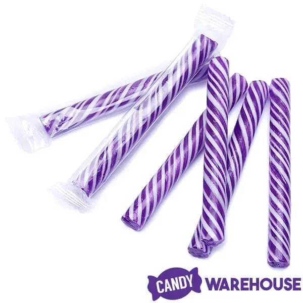 Sweet Spindles Mini Hard Candy Sticks - Grape: 50-Piece Jar 3 Sweet Spindles Mini Hard Candy Sticks - Grape: 50-Piece Jar - Image 3