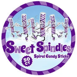 Sweet Spindles Mini Hard Candy Sticks - Grape: 50-Piece Jar 7 Sweet Spindles Mini Hard Candy Sticks - Grape: 50-Piece Jar -Sweet Candy Planet sweet spindles mini hard candy sticks grape 50 piece jar candy warehouse 4