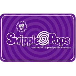 Swipple Pops Petite Swirl Ripple Lollipops - Purple Grape: 60-Piece Tub 6 Swipple Pops Petite Swirl Ripple Lollipops - Purple Grape: 60-Piece Tub -Sweet Candy Planet swipple pops petite swirl ripple lollipops purple grape 60 piece tub candy warehouse 3