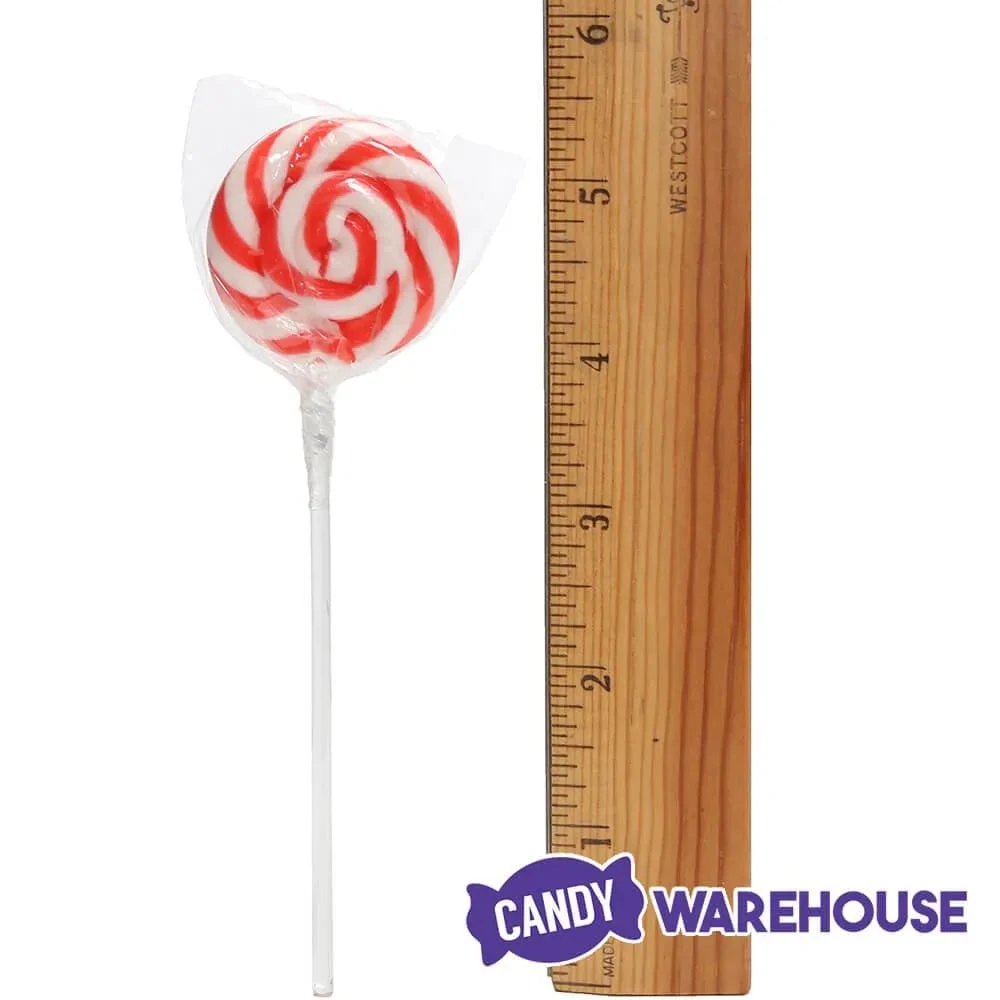 Swipple Pops Petite Swirl Ripple Lollipops - Red Cherry: 60-Piece Tub 5 Swipple Pops Petite Swirl Ripple Lollipops - Red Cherry: 60-Piece Tub - Image 5