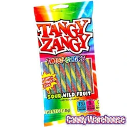 Tangy Zangy Twist Sticks Candy Packs - Sour Wild Fruit: 12-Piece Box 7 Tangy Zangy Twist Sticks Candy Packs - Sour Wild Fruit: 12-Piece Box -Sweet Candy Planet tangy zangy twist sticks candy packs sour wild fruit 12 piece box candy warehouse 4