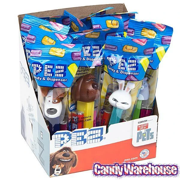 The Secret Life Of Pets PEZ Candy Packs: 12-Piece Display 2 The Secret Life Of Pets PEZ Candy Packs: 12-Piece Display - Image 2