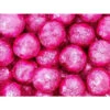 Thompson Pink Foiled Milk Chocolate Balls: 5LB Bag