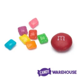 Tiny Chicle Squares Chewing Gum - Assorted: 1.5LB Jar -Sweet Candy Planet tiny chicle squares chewing gum assorted 1 5lb jar candy warehouse 3