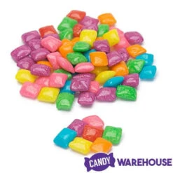 Tiny Chicle Squares Chewing Gum - Assorted: 1.5LB Jar -Sweet Candy Planet tiny chicle squares chewing gum assorted 1 5lb jar candy warehouse 5