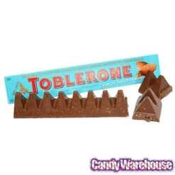 Toblerone Crunchy Salty Almond Chocolate Bars: 20-Piece Box 7 Toblerone Crunchy Salty Almond Chocolate Bars: 20-Piece Box -Sweet Candy Planet toblerone crunchy salty almond chocolate bars 20 piece box candy warehouse 4