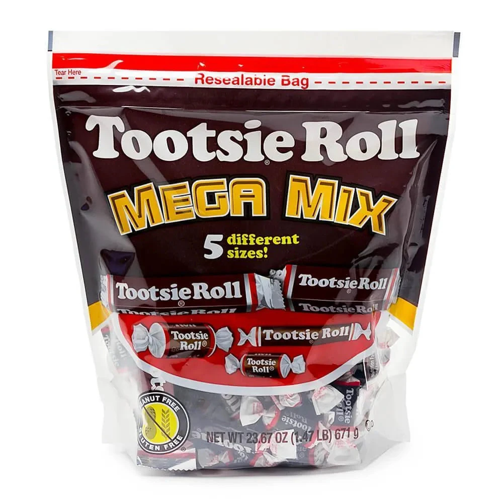 Tootsie Roll Candy Mega Mix: 23.67-Ounce Bag 1 Tootsie Roll Candy Mega Mix: 23.67-Ounce Bag