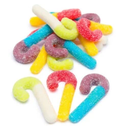 New Products 21 Trolli Sour Brite Mini Canes Jelly Candy Canes: 9-Ounce Bag