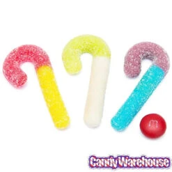 Trolli Sour Brite Mini Canes Jelly Candy Canes: 9-Ounce Bag -Sweet Candy Planet trolli sour brite mini canes jelly candy canes 9 ounce bag candy warehouse 4