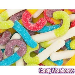 Trolli Sour Brite Mini Canes Jelly Candy Canes: 9-Ounce Bag -Sweet Candy Planet trolli sour brite mini canes jelly candy canes 9 ounce bag candy warehouse 5
