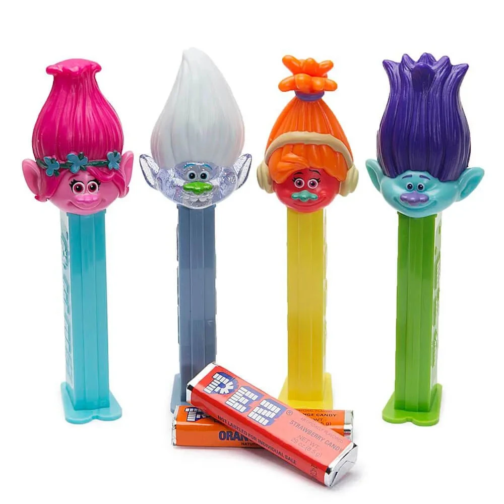 Trolls PEZ Candy Packs: 12-Piece Display 1 Trolls PEZ Candy Packs: 12-Piece Display