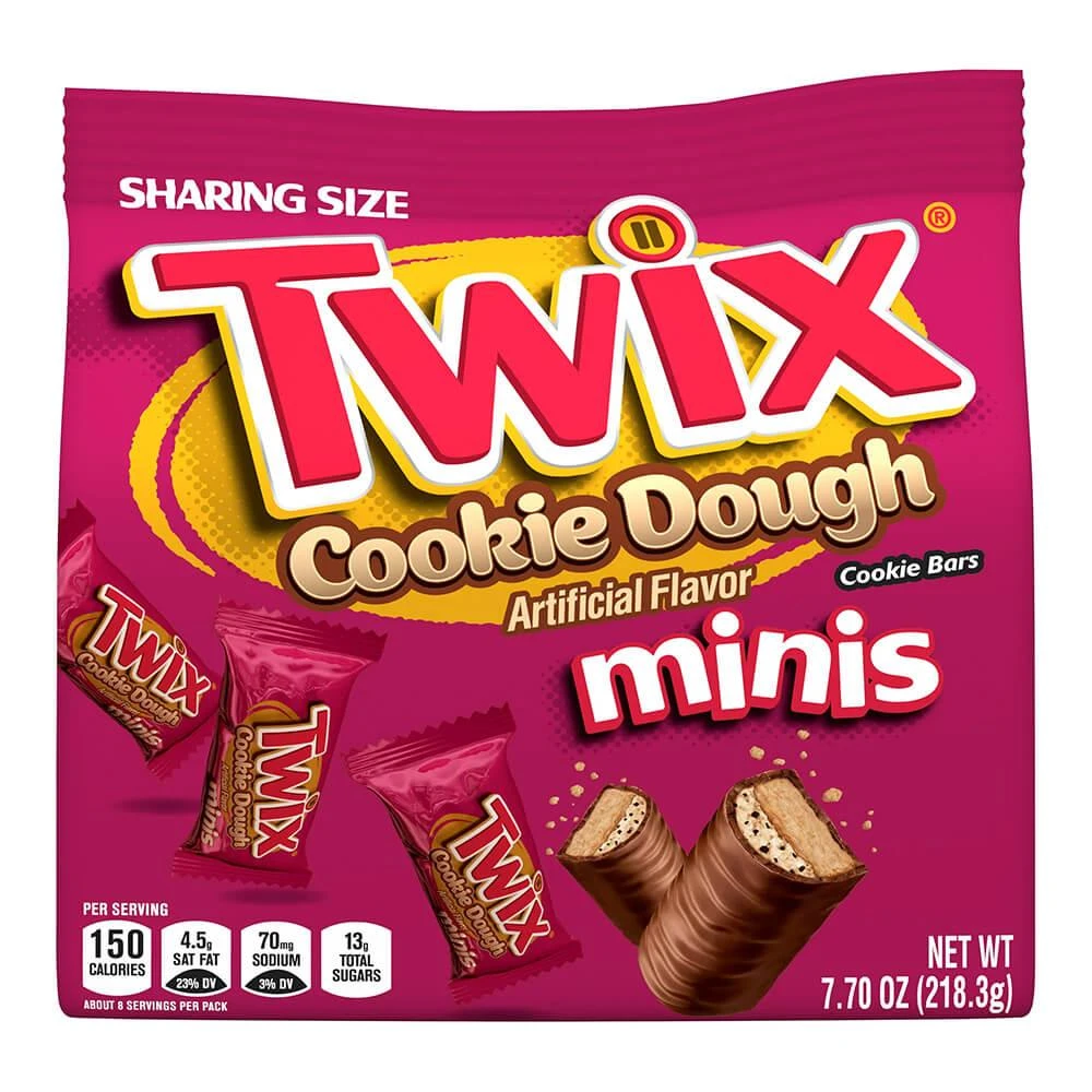 Twix Cookie Dough Minis: 7.7-Ounce Bag 1 Twix Cookie Dough Minis: 7.7-Ounce Bag