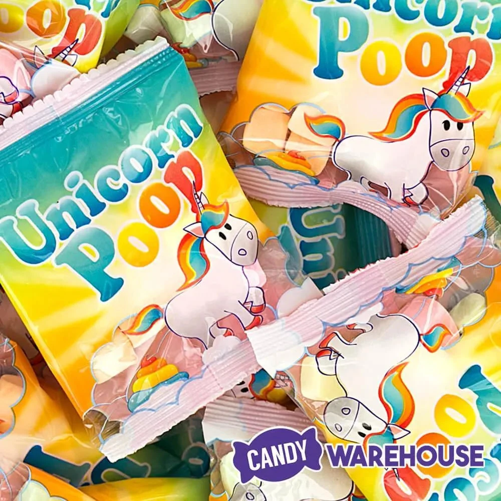 Unicorn Poop Candy Marshmallow Packs: 55-Piece Bag 3 Unicorn Poop Candy Marshmallow Packs: 55-Piece Bag - Image 3