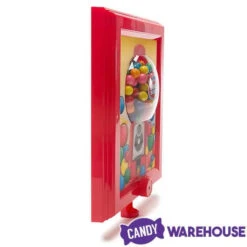 Wall Mounted Gumball Machine Dispenser Frame With Gumballs -Sweet Candy Planet wall mounted gumball machine dispenser frame with gumballs candy warehouse 3