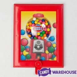 Wall Mounted Gumball Machine Dispenser Frame With Gumballs -Sweet Candy Planet wall mounted gumball machine dispenser frame with gumballs candy warehouse 4